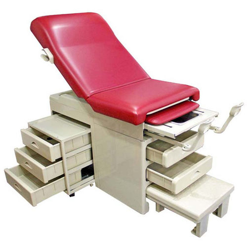 Gynäkologie-Untersuchungsstuhl - AG-S108  - Jiangsu Aegean Technology - elektrisch / rot
