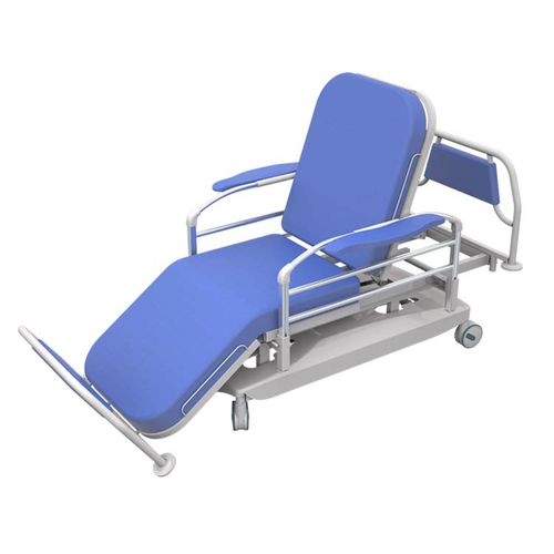 Elektrischer Hämodialysesessel - AG-XD20 - Jiangsu Aegean Technology - dreiteilig / auf Rollen / mit Fußstütze
