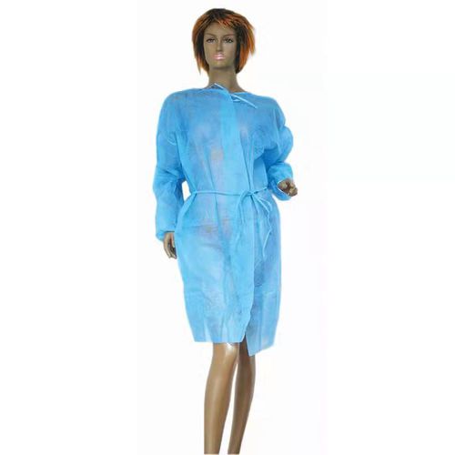 Unisex-Besucherkittel - AG-DIG01 - Jiangsu Aegean Technology - Einweg / blau