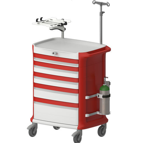 Wagen für Kliniken - WEECART - WEPPES Solutions - Notfall / Mehrzweck / für Instrumente