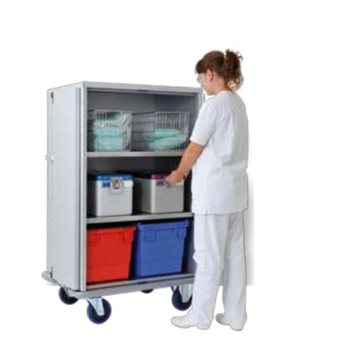 Sterilisationsschrank - 1622 CR - WEPPES Solutions - mit Regal / auf Rollen / steril