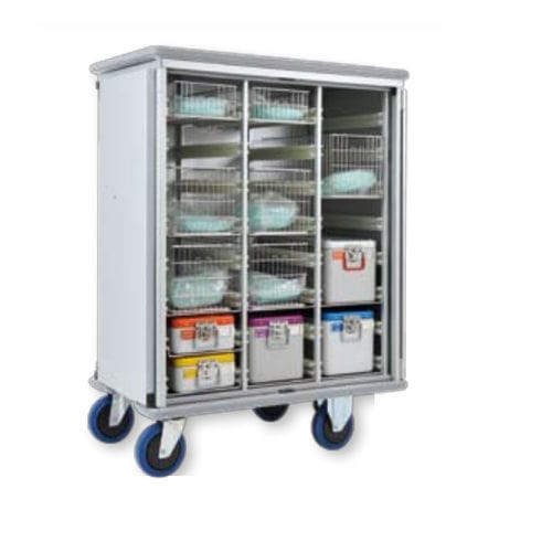 Sterilisationsschrank - 3165 CR - WEPPES Solutions - Verteiler / für Instrumente / auf Rollen