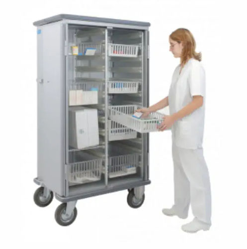 Abstellschrank - 3170 CR - WEPPES Solutions - für Krankenhaus / mit Tür / modular