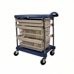 Medizinischer Wagen - MYCART - WEPPES Solutions - für Instrumente / Pflege / Lager