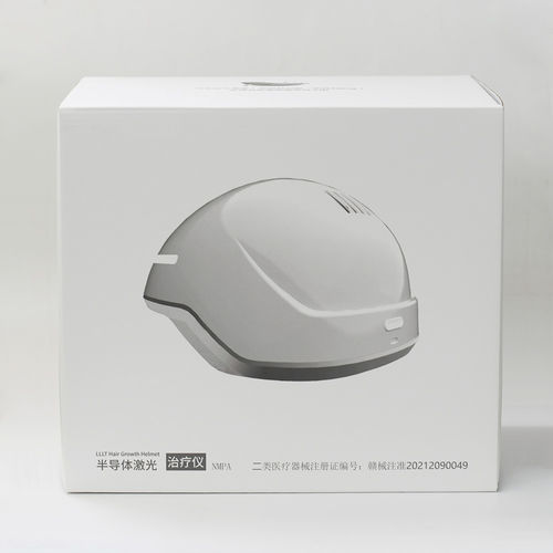 Haarwuchs-Phototherapielampe - Nanchang Micare Medical Equipment - in Helmform / Infrarot / Rotlicht