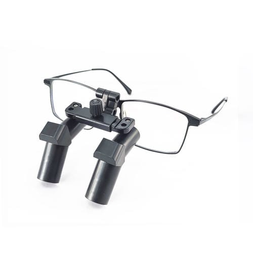 Lupenbrille - EFM-550X - Nanchang Micare Medical Equipment - mit Flip-up-Funktion / mit Stirnleuchte