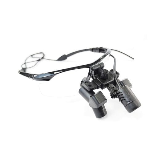 Lupenbrille - EFS-350X with MA JD2100 - Nanchang Micare Medical Equipment - mit Flip-up-Funktion / mit Stirnleuchte