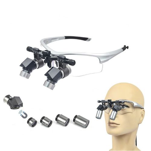 Kopfbandlupe - AENS - Nanchang Micare Medical Equipment - mit Flip-up-Funktion / mit Stirnleuchte