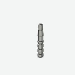 Analog für Dentalimplantat / Edelstahl - PP1-0002 - TAG Dental - mit Innenverbindung / gerade