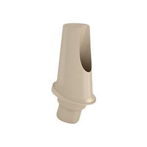 Implantat-Abutment / PEEK - PT1-0005 - TAG Dental - inneres Sechseck / gewinkelt / temporär