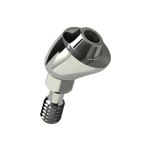 Implantat-Abutment / Titan - PO1-0038 - TAG Dental - inneres Sechseck / Multi-Unit / gewinkelt