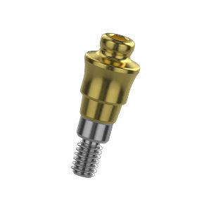 Implantat-Abutment / Titan - Equator - TAG Dental - mit Innenverbindung / gerade / Schrauben