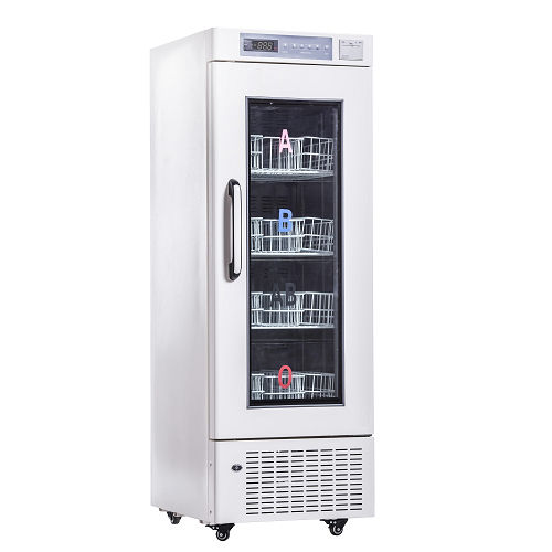 Kühlschrank für Blutbanken - MBC-4V208 - U-Therm International (H.K.) Limited - Labor / vertikal / 1 Tür