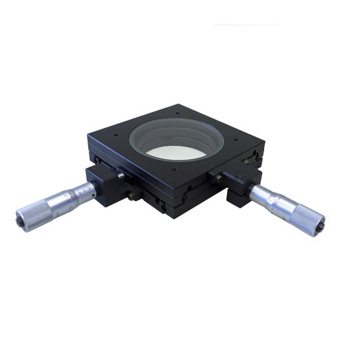 Führungstisch für Mikroskope - 100-MS25-GAN - OPTO Germany - manuell / Linearray / kompakt