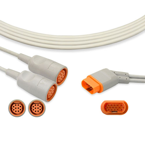 IBP-Kabel / für GE Healthcare - X0004A  - Med-link Electronics Tech - für Philips / für Dräger