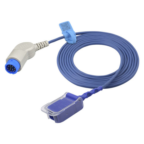 Wiederverwendbares Adapterkabel SpO2 - S0003OX-L - Med-link Electronics Tech - ohne Latex
