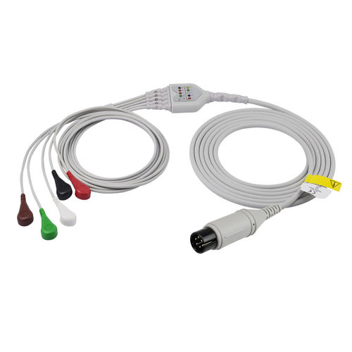 EKG-Kabel / 5 Adern - EA020S5A - Med-link Electronics Tech - 3-Kabel / für Mindray / wiederverwendbar