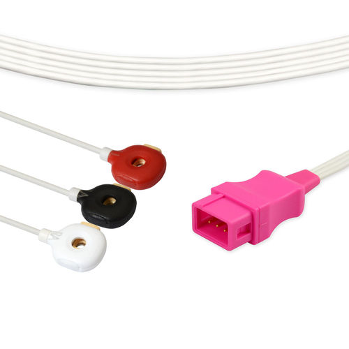EKG-Kabel / 5 Adern - OEM#33103 - Med-link Electronics Tech - 3-Kabel / für Siemens / für Dräger