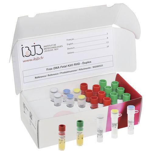 Testkit zur Genotypisierung - FREE DNA FETAL RHD  - Institut de Biotechnologies Jacques Boy - für Antigen D / Mutterblut / molekular