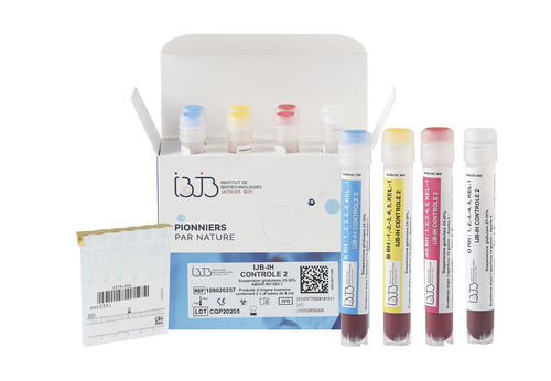 Antikörper - IJB-IH CONTROLE 2 - Institut de Biotechnologies Jacques Boy - Antigen / zur Qualitätskontrolle / Blut-Phänotypisierung