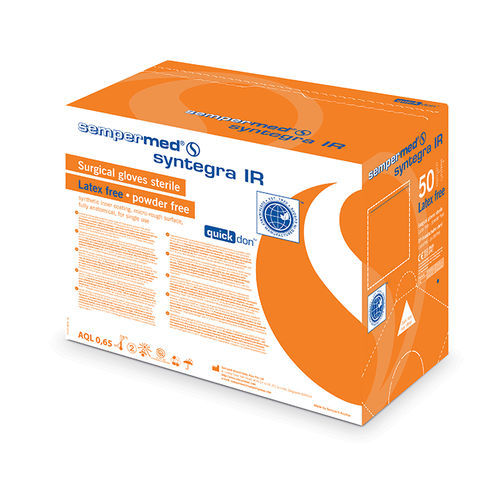 Handschuh ohne Latex - syntegra IR - Sempermed Industrial - Polyisopren / chirurgisch / puderfrei