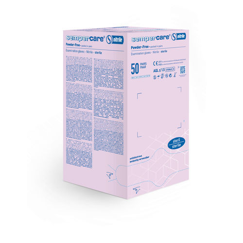 Nitrilhandschuh - Sempermed Industrial - ohne Latex / für Untersuchungen / puderfrei
