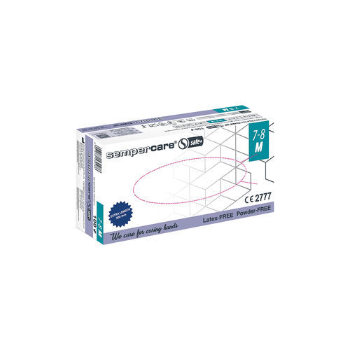 Nitrilhandschuh - safe+ - Sempermed Industrial - für Untersuchungen / puderfrei / unsteril