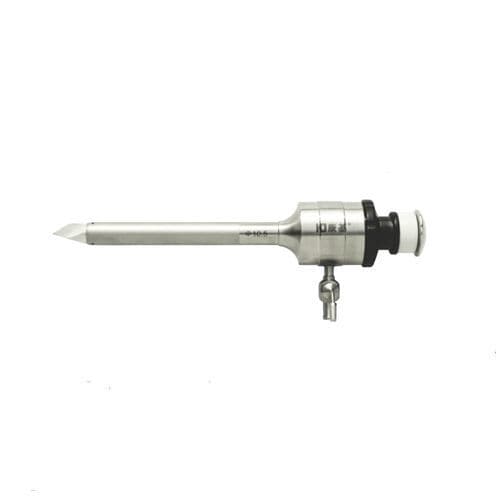 Laparoskopischer Trokar - 101.00 series - Hangzhou Kangji Medical Instruments - mit Klinge / mit Verschlussstopfen / mit Einblaseport