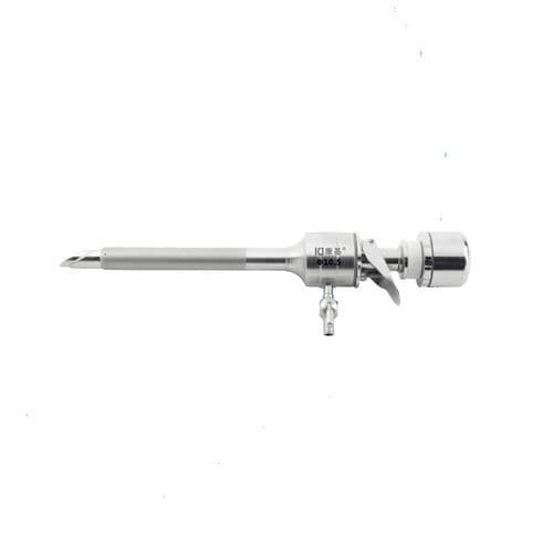 Laparoskopischer Trokar - 101.25 series - Hangzhou Kangji Medical Instruments - mit Klinge / mit Verschlussstopfen / mit Einblaseport