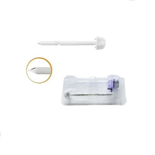 Laparoskopischer Trokar - 101Y.40 series - Hangzhou Kangji Medical Instruments - mit geschützter Klinge