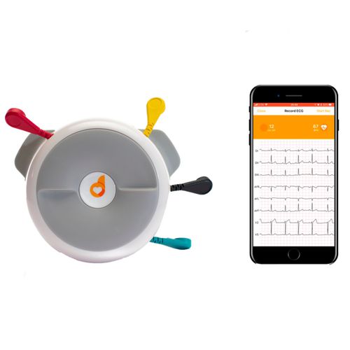 Elektrokardiograph für Smartphone - D-HEART - D-Heart - Ruhe / 12 Kanäle / 6 Kanäle