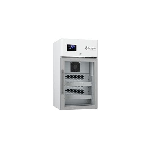 Laborkühlschrank - LER07G - Infrico - Tisch / 1 Tür / mit Glastür