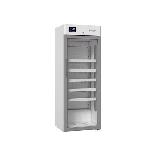 Laborkühlschrank - LER 28G - Infrico - vertikal / 1 Tür / mit Glastür