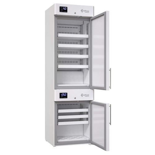 Laborgefrierschrank - LERF40S DUAL TEMPERATURE - Infrico - vertikal / mit 2 Türen / mit Rostschutz
