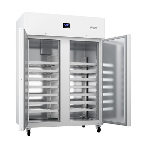 Laborgefrierschrank - LTF130SD - Infrico - auf Rollen / mit 2 Türen / mit Rostschutz