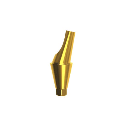 Implantat-Abutment / Titan - NTAA series - NTA IMPLANT - mit Außenverbindung / gerade / gewinkelt