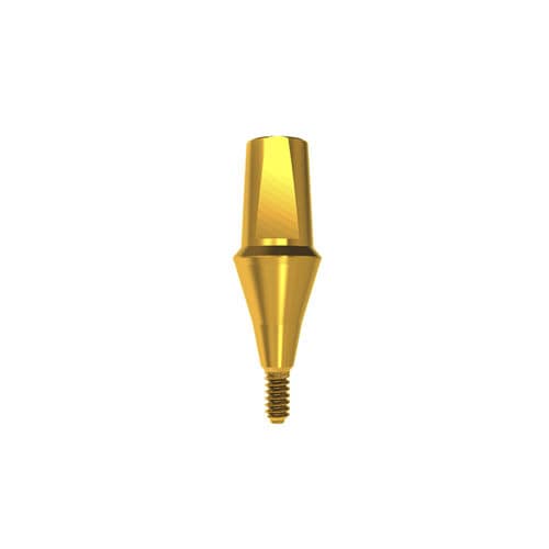 Implantat-Abutment / Titan - NTSA  series - NTA IMPLANT - mit Innenverbindung / gerade / Schrauben