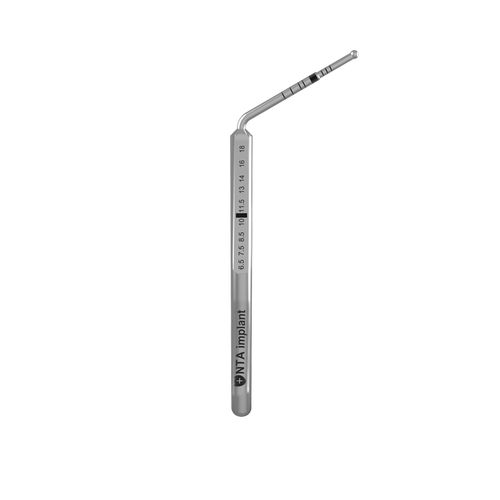 Tiefenlehre für Implantat / für Dentalimplantologie - NTA-0-18-01 - NTA IMPLANT - gewinkelt