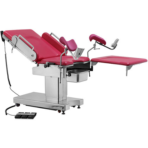 Elektrischer Geburtsstuhl - FD-G-2 - Shanghai Wanyu Medical Equipment - auf Rollen / Fußstütze / mit Armlehnen