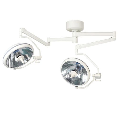 Deckenmontierte OP-Leuchte - DD620620 - Shanghai Wanyu Medical Equipment - Halogen / für Veterinärmedizin / mit 2 Armen