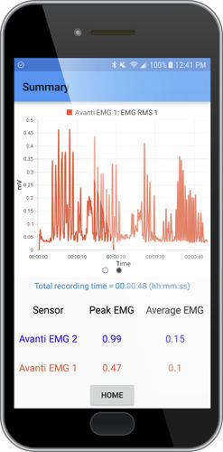 Software-Modul / für EMG - EMG Logger - Delsys - Aufzeichnung / Android / für Smartphone