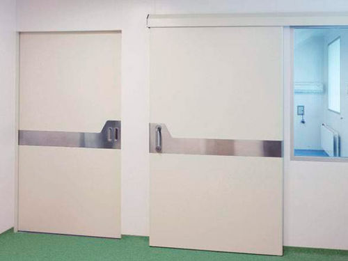 Tür für Krankenhaus - Standard - LeoCon Group - für Gesundheitseinrichtungen / für Reinraum / Schiebe