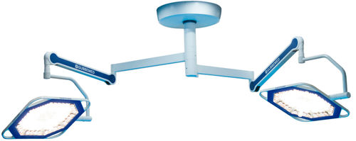 Deckenmontierte OP-Leuchte - SAPPHIRE - LeoCon Group - LED / mit 2 Armen / 96