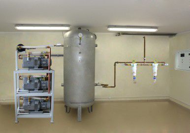 Medizinisches Vakuumsystem - M-VB - LeoCon Group - Rotation / zentral