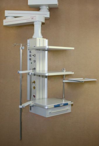 Deckenmontierter Verteilerarm - M-GL - LeoCon Group - für Intensivpflege / mit Einfacharm / stationär
