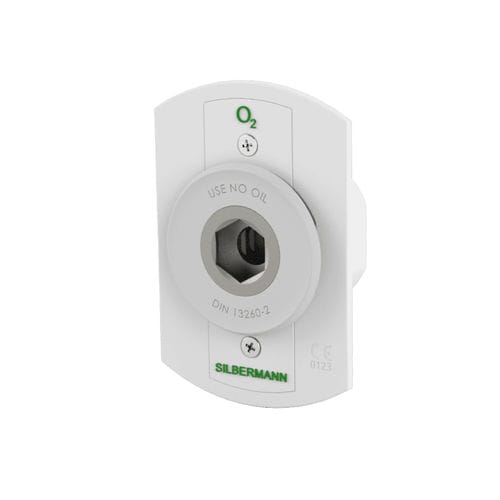 DIN-Steckdose - 37 series - Silbermann Technologies - für medizinische Gase