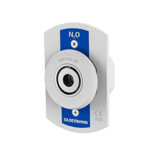 Steckdose Typ BS - 3776 series - Silbermann Technologies - für medizinische Gase