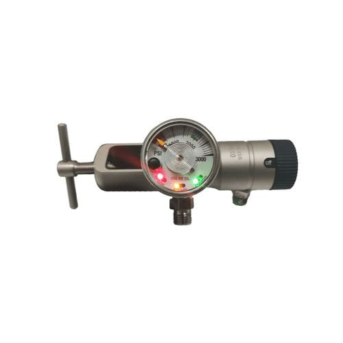 Sauerstoff-Druckregler - Silbermann Technologies - für Sauerstoffflaschen / medizinisch / Einsteck