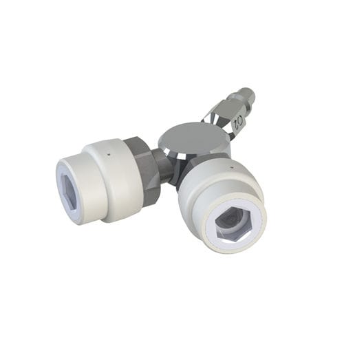 Adapter für Sonden - 31 series - Silbermann Technologies - für medizinische Gase / elastisch