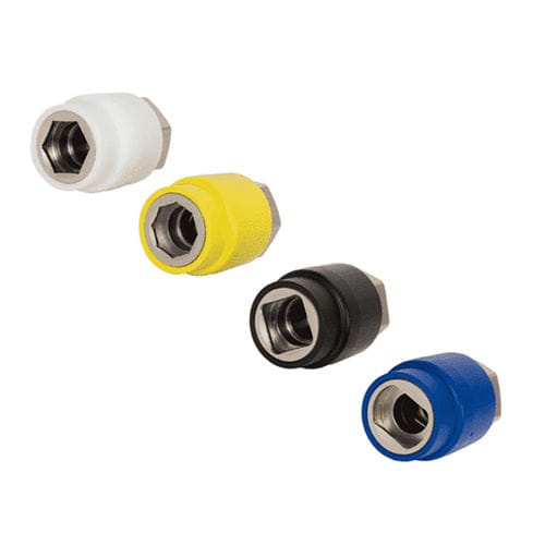 ENV-Steckdose - 3776 series - Silbermann Technologies - für Rohrleitungssysteme für medizinische Gase / Luft / Sauerstoff